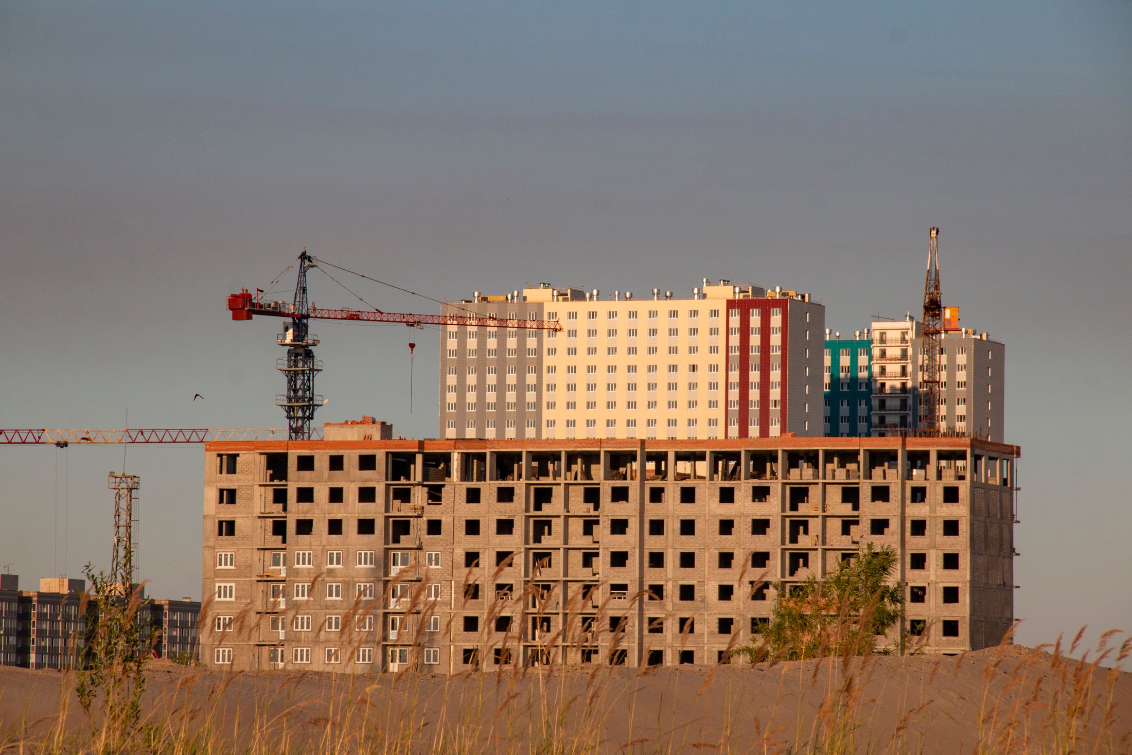 Werkzaamheden op een bouwplaats